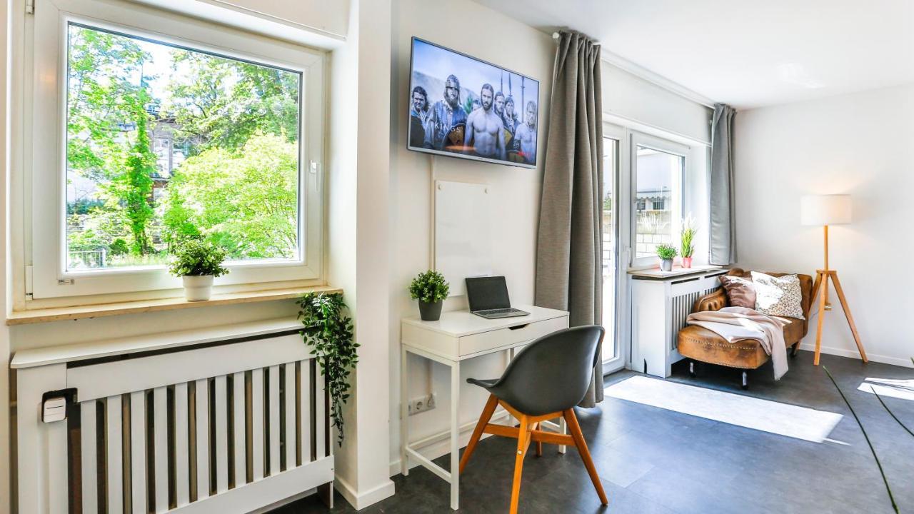 Studio Hirsch56 - Zentral-Ruhig-Terrasse-Netflix Karlsruhe Exterior photo